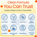 Real Focus Omega 3 for Kids - Gominolas de DHA con sabor a naranja - 60 unidades
