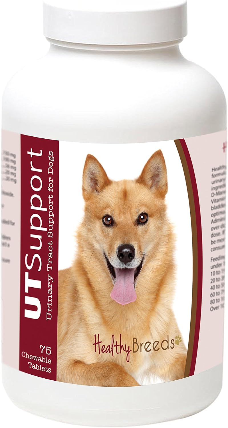 Healthy Breeds Cranberry Chewables para Perros - Apoyo para la Salud Urinaria - 75 Masticables