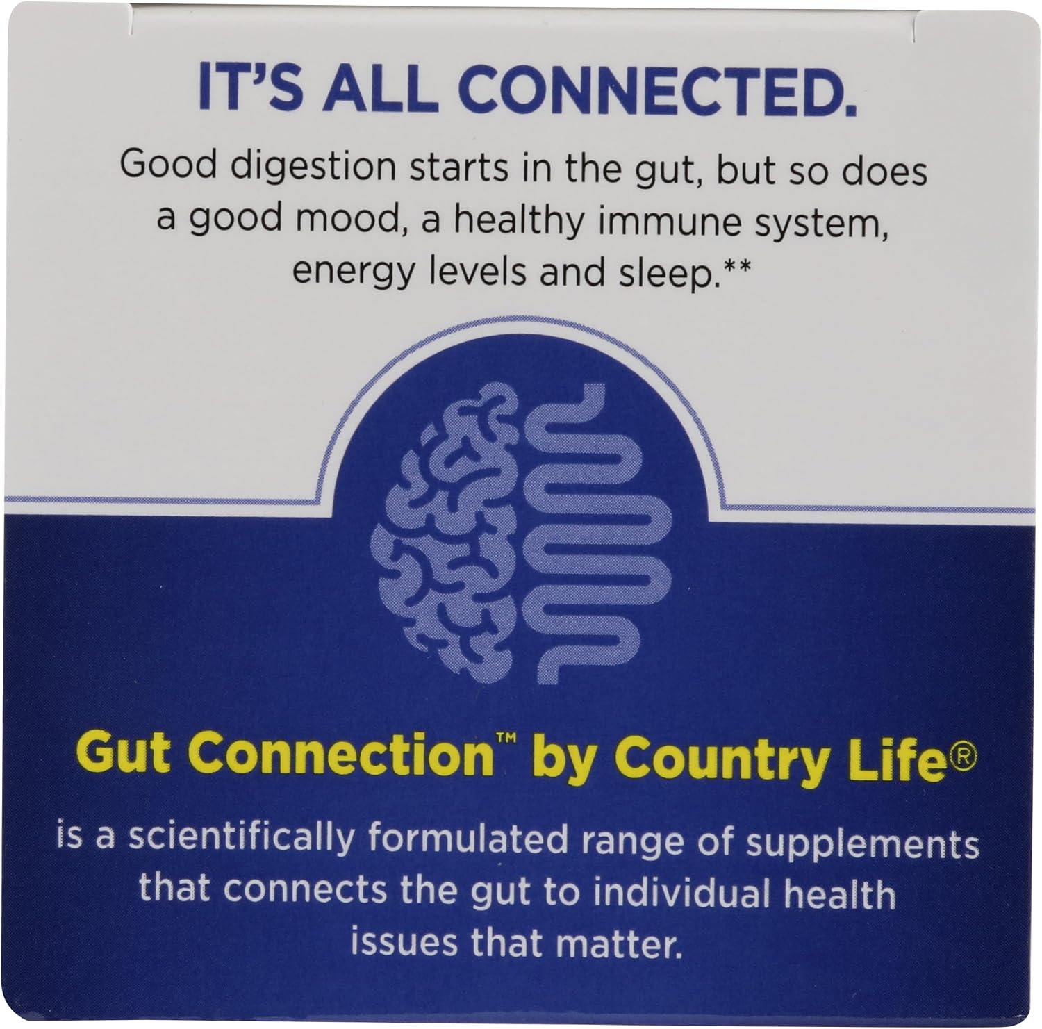 Country Life Sleep Gut Connection, 60 Comprimidos