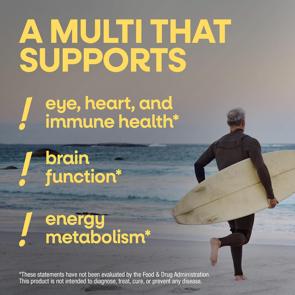 Nature's Way Alive! Multivitamínico en Gominolas para Hombres Mayores de 50 Años, 150 Gominolas