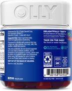 OLLY Multivitamínico Gomitas para Hombres, Vitaminas A, C, D, E, B, Zinc, Sabor a Mora, 90 Gomitas (Suministro para 45 Días)