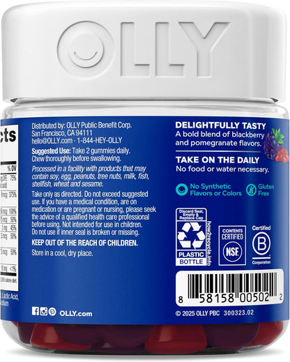 OLLY Multivitamínico Gomitas para Hombres, – Vitamina C: ayuda a proteger las células del daño oxidativo, – Image 9