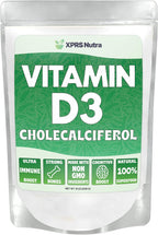 XPRS Nutra Vitamina D3 en Polvo (Colecalciferol) - Sin Sabor - 227 g