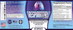 Respiratory-Max (2 Meses) Complejo de Apoyo Pulmonar y Respiratorio | Fórmula 10 en 1 | 60 Cápsulas