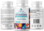 Vital Aura Espermidina 10mg - 120 Cápsulas (4 Meses)