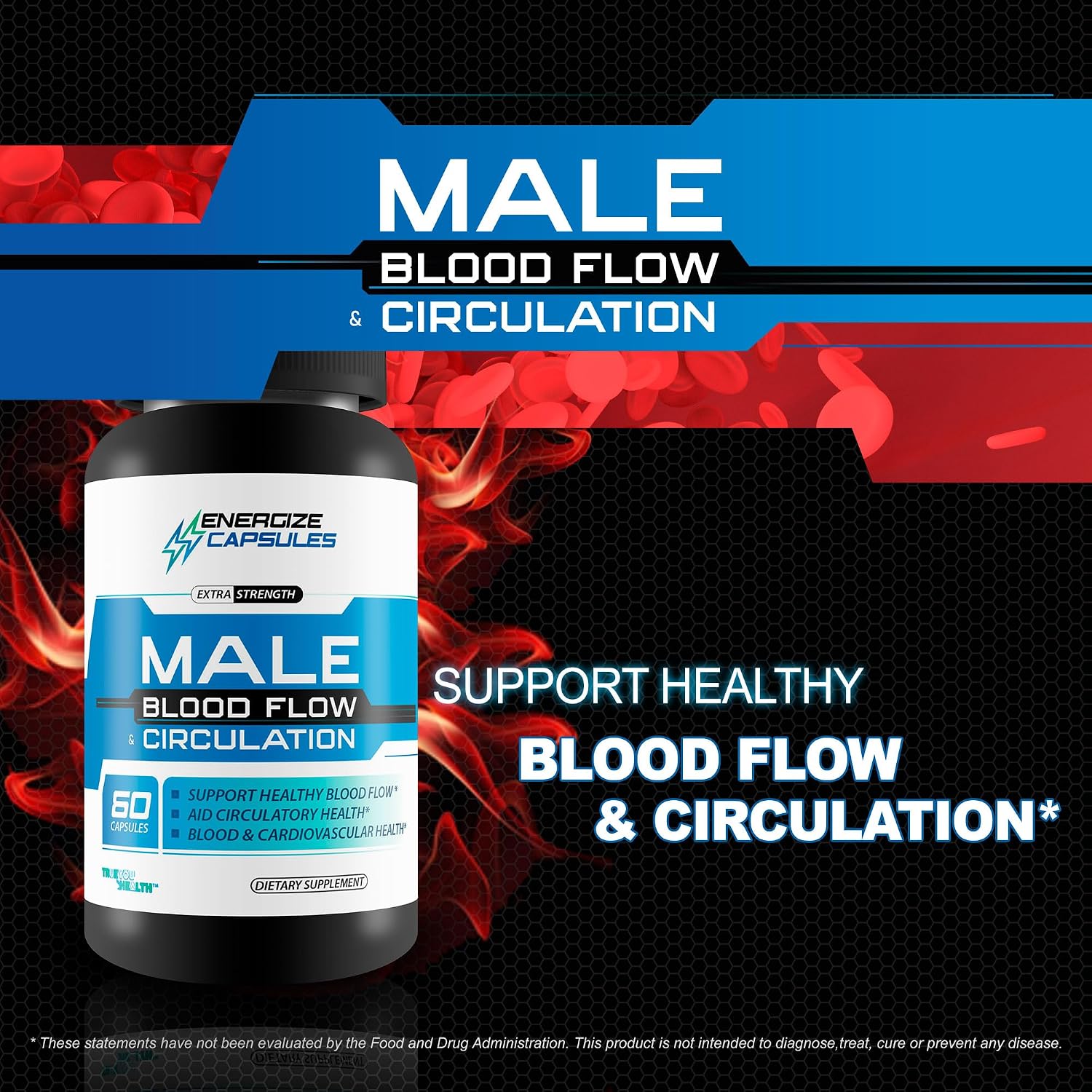 Energize Capsules - Apoyo a la Circulación Sanguínea para Hombres