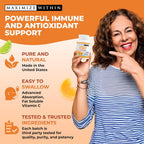 Maximize Within Vitamina C Liposomal - Absorción Mejorada, 60 Cápsulas