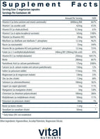 Vital Nutrients Multi-Nutrients 2 - Citrate/Malate Formula (with Copper and no Iron) - Multivitamin and Mineral with Antioxidants - 180 Vegetarian Capsules