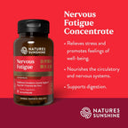 Nature's Sunshine Nervous Fatigue Concentrado TCM - 30 Cápsulas