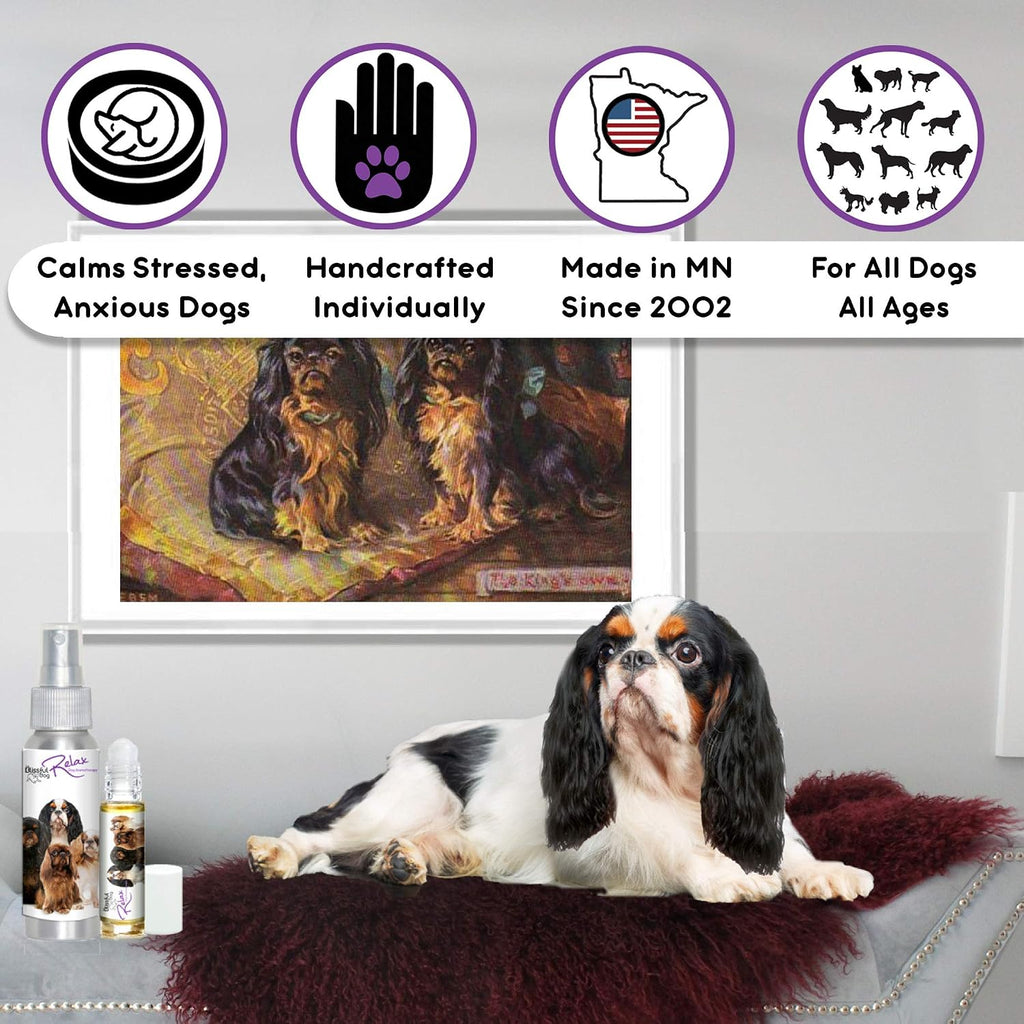 The Blissful Dog English Toy Spaniel Relax Roll-On Aromaterapia para Perros