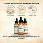 Organic Moringa - 2 oz Liquid in a Glass Bottle - 30 Servings
