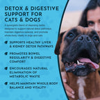 Animal Essentials Body Cleanse Liver Support para Perros y Gatos, 59 ml