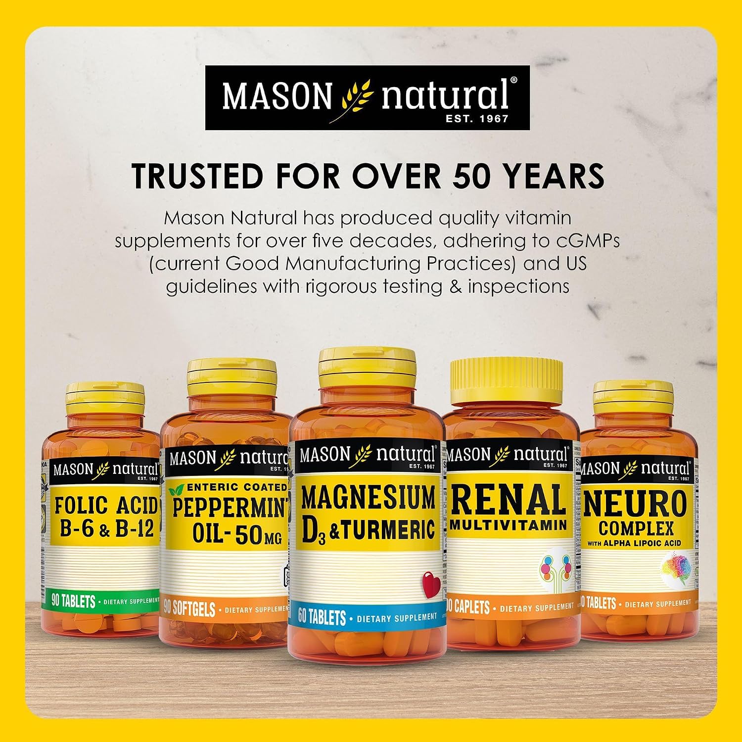 MASON NATURAL Ultra B-100 Complex, 300 comprimidos (3 paquetes)