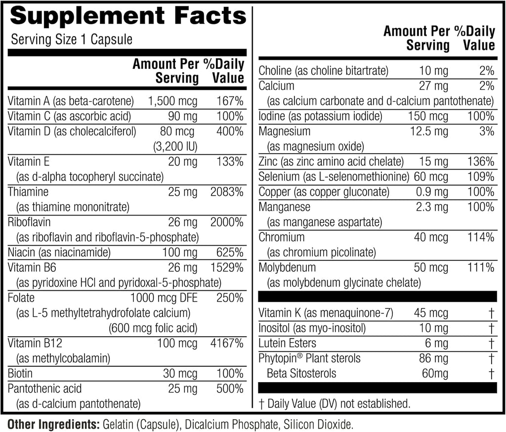 Twinlab TWL Men's Daily One Multivitamínico para Hombres (60 comprimidos)