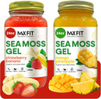 Gel de Sea Moss Orgánico Wildcrafted de Santa Lucía - 92 Vitaminas y Minerales - Vegano
