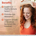 Jarrow Formulas Lactoferrina 250 mg - 30 Cápsulas - Apoyo Inmunitario y Absorción de Hierro