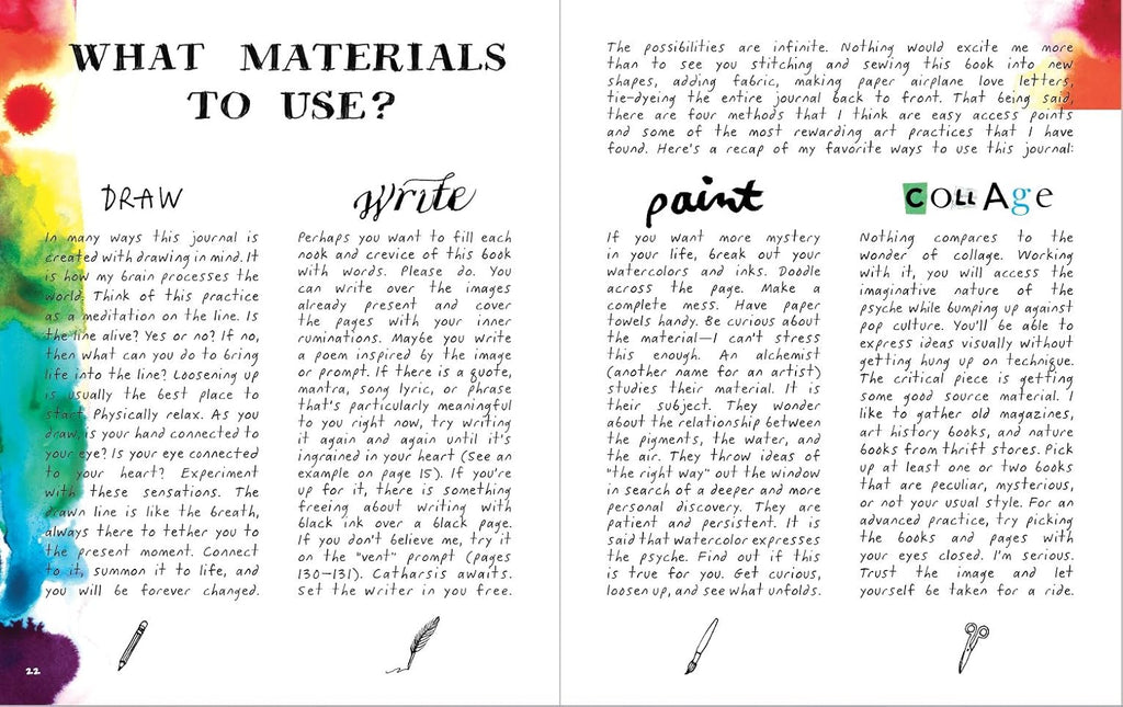 The Wild Unknown Journal: Un cuaderno guiado creativo y transformador para escritores y artistas