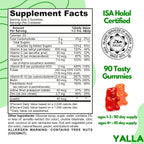 YALLA Gomitas Multivitamínicas Halal para Niños