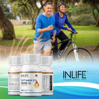 INLIFE Vitamina D3 5000 IU con Aceite de Coco Virgen Extra – 60 Cápsulas Blandas