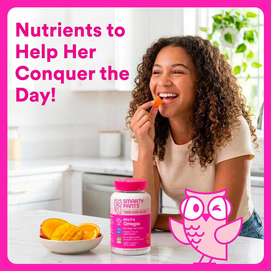 SmartyPants Teen Girl Multivitamin Gummies - 60 Gominolas (30 Días)