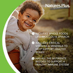 NaturesPlus Animal Parade Children's Multivitamin - 90 Watermelon Chewable Tablets