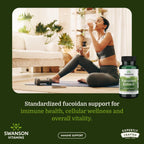 Extracto de Fucoidan de Alga Parda, 500 mg, 60 Cápsulas Veganas