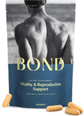 BOND Vitality - Suplemento de Fertilidad Masculina con CoQ10, Vitaminas y Minerales - 120 Cápsulas