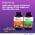 Natrol JuiceFestiv Fruit & Veggie - 120 Capsules (2 Bottles)