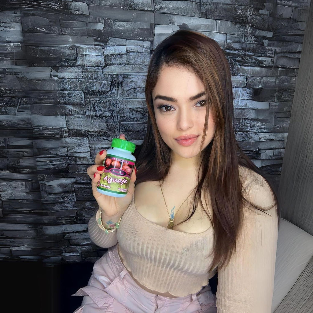 Aguaje Curvy Fruit Pills - 100% Natural, Alto Contenido de Fitoestrógenos, 550 mg, 100 Cápsulas (1 Mes de Suministro) - Realza tus Curvas