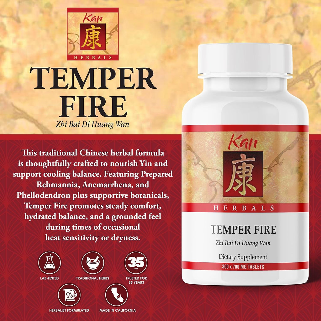 Kan Herbs Temper Fire 300 comprimidos