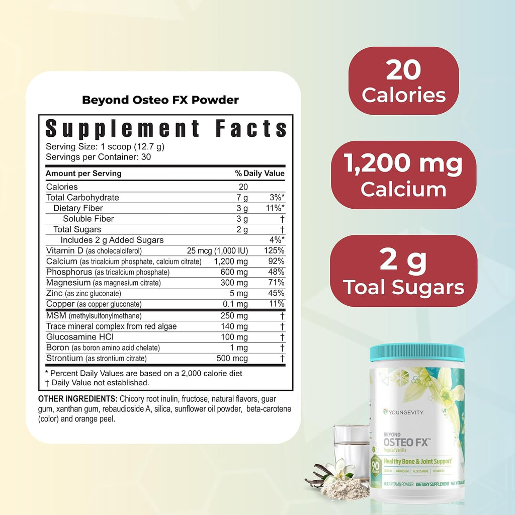 Youngevity Healthy Body Start Pak 2.0 – Sistema Nutricional Completo con Beyond Tangy Tangerine 2.0, Ultimate EFA Plus, y Beyond Osteo-FX