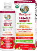 MaryRuth's Multivitamínico Liposomal para Hombres - Líquido Sin Azúcar, Vegano, 450 ml