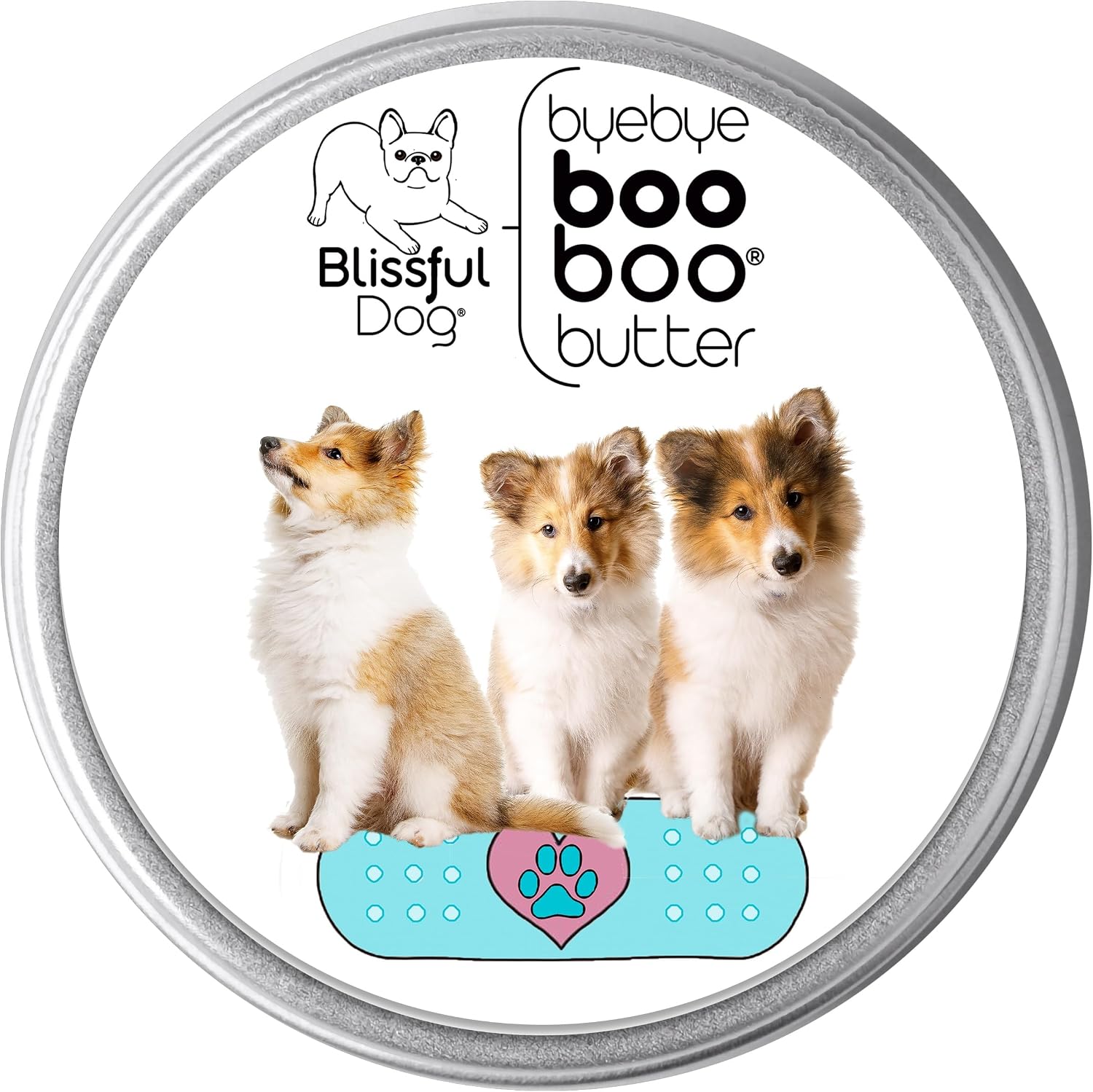 The Blissful Dog Booboo Butter para perros Shetland Sheepdog (56 g / 2 oz)