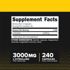 Primaforce L-Citrulline 3000mg, 240 Cápsulas, 60 Porciones