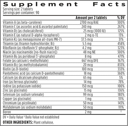 Igennus High Potency Methylated Multivitamin – 5-MTHF (folato activo): Forma metilada del ácido fólico, – Image 6