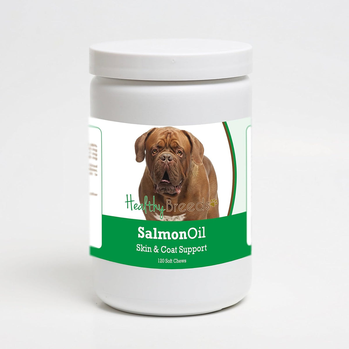 Healthy Breeds Dogue de Bordeaux Salmon Oil – Piel y pelo saludables: Los Omega-3 y Omega-6 pueden ayudar a – Image 1