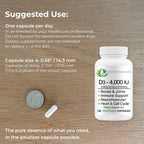 EcoIntegratives D3 4000 UI (Colecalciferol) – 120 Cápsulas Vegetales