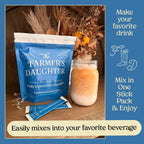Polvo de Calostro Bovino The Farmer's Daughter | Sin Sabor | 30 Sobres Individuales