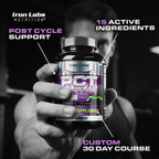 Iron Labs Nutrition PCT Xtreme - Soporte Post-Ciclo para Hombres - 30 Días (80 Cápsulas)