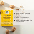 New Nordic Clear Brain Tablets, Cognitive Support and Memory, 60 Tablets