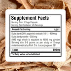 Kutaja Cápsulas Holarrhena Antidysenterica - Cuidado Digestivo, 45 Cápsulas Vegetales de 800 mg