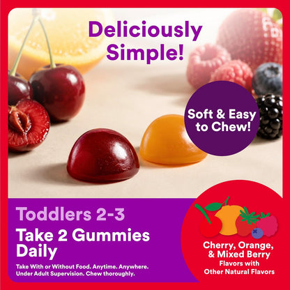 SmartyPants Organic Toddler Multivitamin – Vitamina K2 (MK7) : contribuye a la coagulación sanguínea normal y al – Image 7