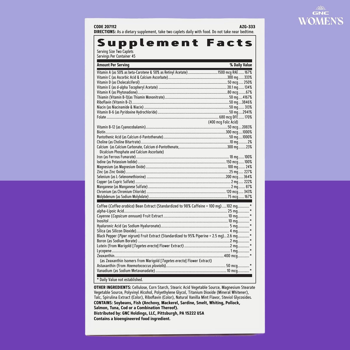 GNC Women's Energy and Metabolism – Vitamina C: Ayuda a proteger las células del daño oxidativo y favorece la – Image 7