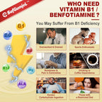Gominolas de Benfotiamina 500mg – Complejo B con Magnesio – Vegano, Sin Azúcar