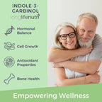 LongLifeNutri Indole-3-Carbinol 400mg – 120 Cápsulas Vegetales (4 Meses de Suministro)