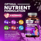 Built by Nature Vitaminas Prenatales para Mujeres, 240 Cápsulas Blandas