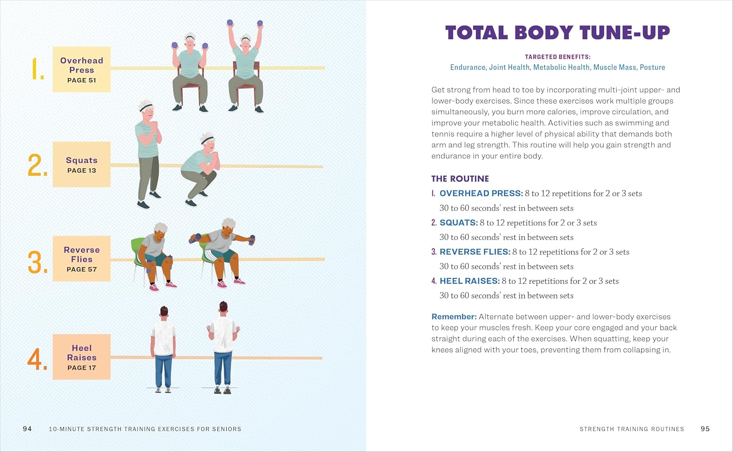 10-Minute Strength Training Exercises for Seniors: Exercises and Routines to Build Muscle, Balance, and Stamina