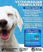 Well Loved Probióticos para Perros – Masticables Suaves con Prebióticos y Enzimas Digestivas