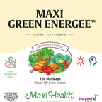 Maxi Health Max Energee - 180 comprimidos - Potenciador natural de energía y resistencia