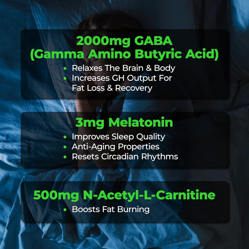 Species Nutrition Somalyze sin Estimulantes, Supresor del Apetito con GABA y Melatonina, 90 Cápsulas